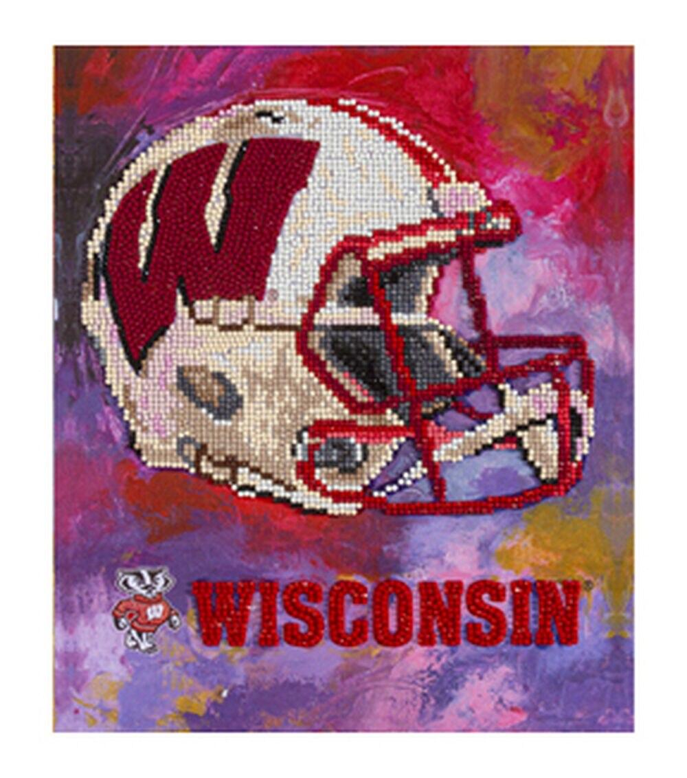 10″ x 12.5″ Collegiate Wisconsin Badgers Diamond Painting Kit  |  Hobbies Crafts & Hobbies Hobbies