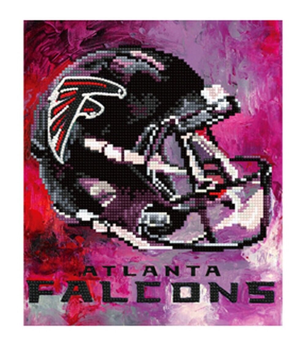 10″ x 12.5″ NFL Atlanta Falcons Diamond Painting Kit  |  Hobbies Crafts & Hobbies Hobbies