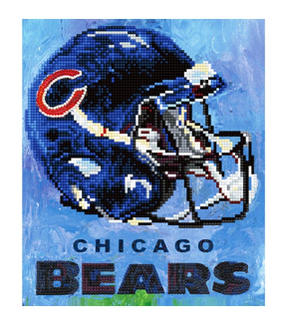 10″ x 12.5″ NFL Chicago Bears Diamond Painting Kit  |  Hobbies Crafts & Hobbies Hobbies