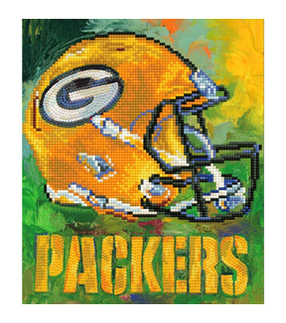 10″ x 12.5″ NFL Green Bay Packers Diamond Painting Kit  |  Hobbies Crafts & Hobbies Hobbies