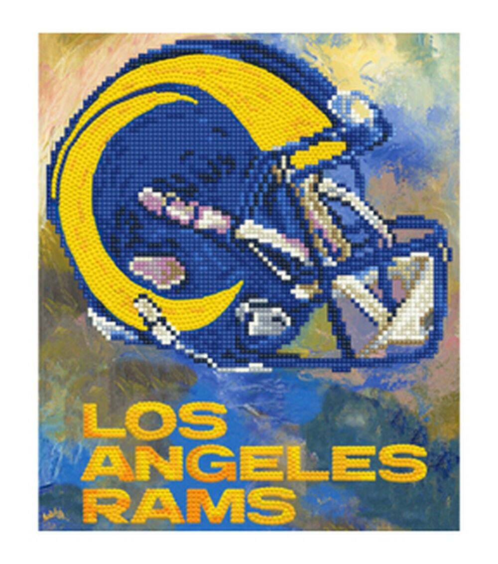 10″ x 12.5″ NFL Los Angeles Rams Diamond Painting Kit  |  Hobbies Crafts & Hobbies Hobbies