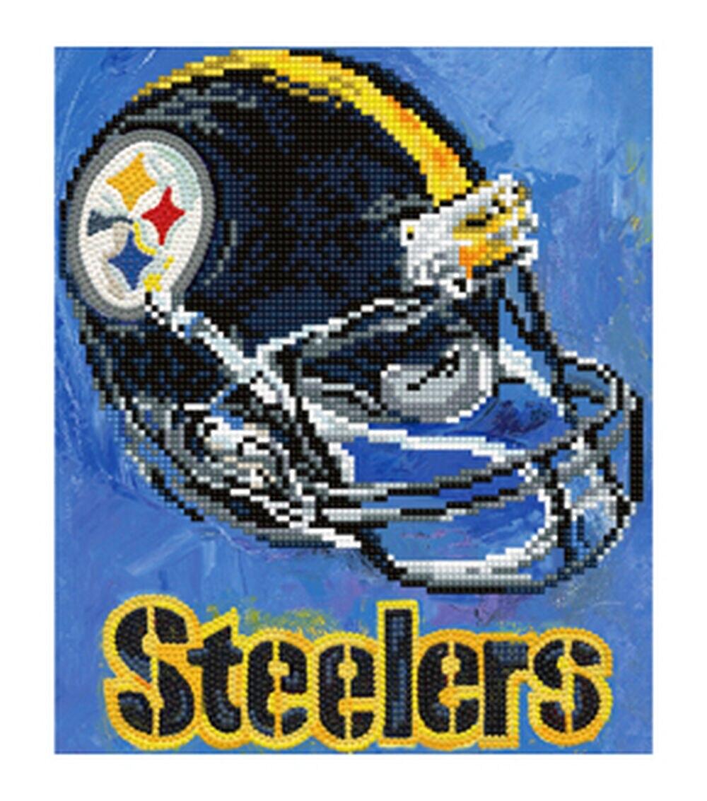 10″ x 12.5″ NFL Pittsburgh Steelers Diamond Painting Kit  |  Hobbies Crafts & Hobbies Hobbies