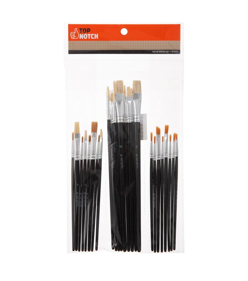 25ct Brush Value Pack  |  Craft Painting Craft Painting Craft Painting