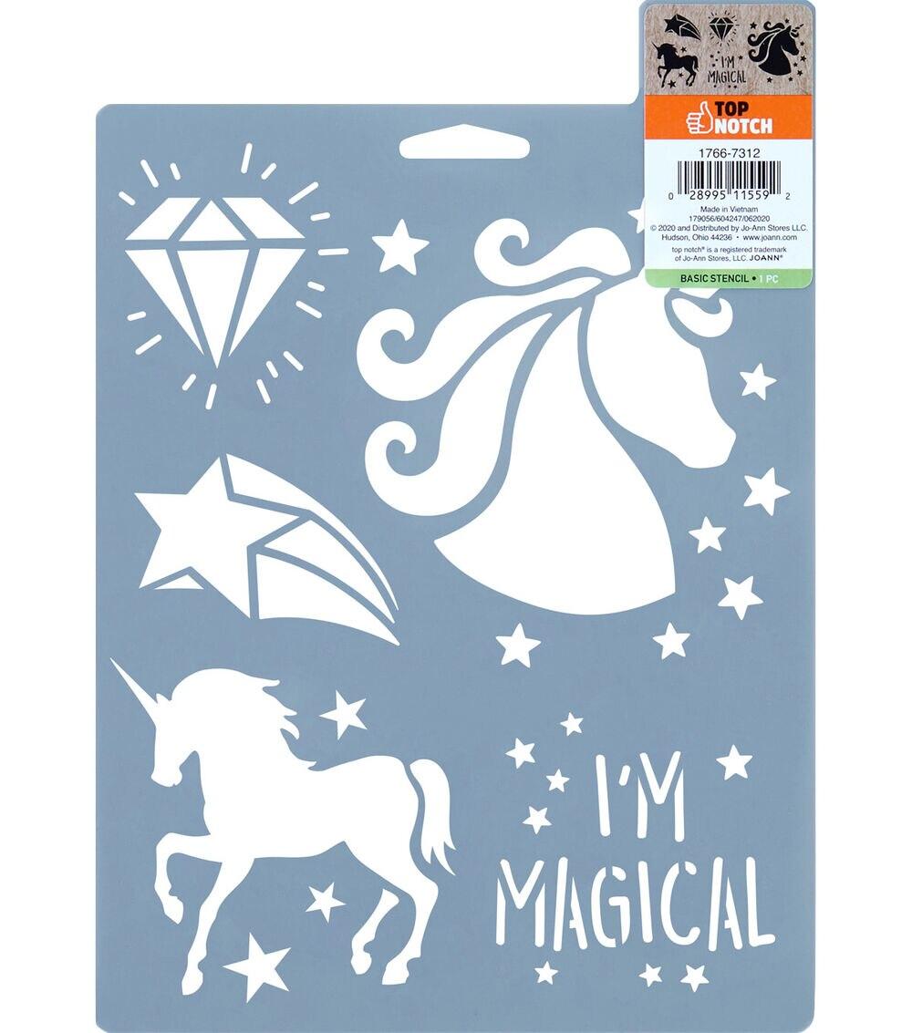 7″ x 10″ Unicorn Stencils  |  Craft Painting Craft Painting Craft Painting