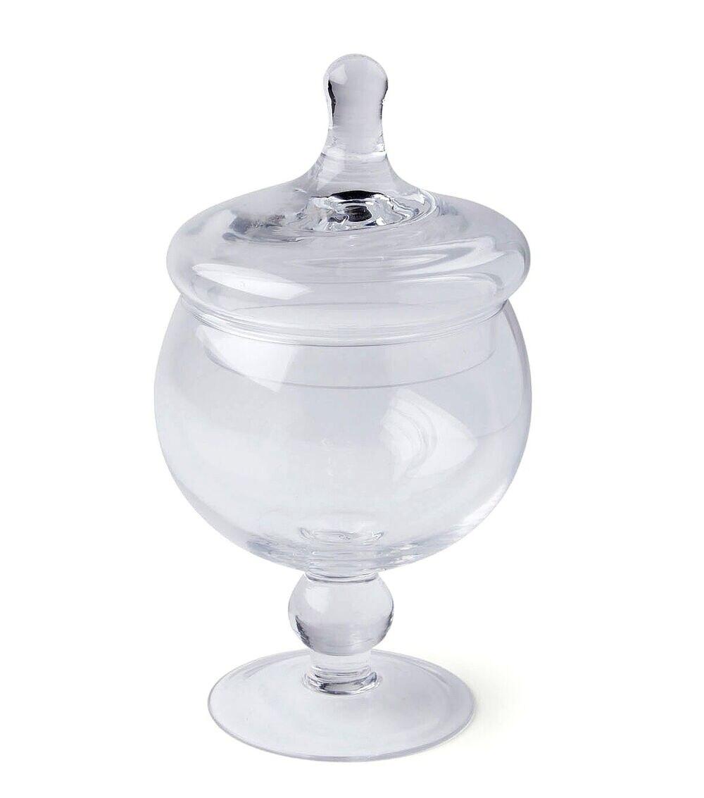 8″ Glass Classic Apothecary Jar With Lid  |  Glass & Craft Blanks Crafts & Hobbies Glass & Craft Blanks