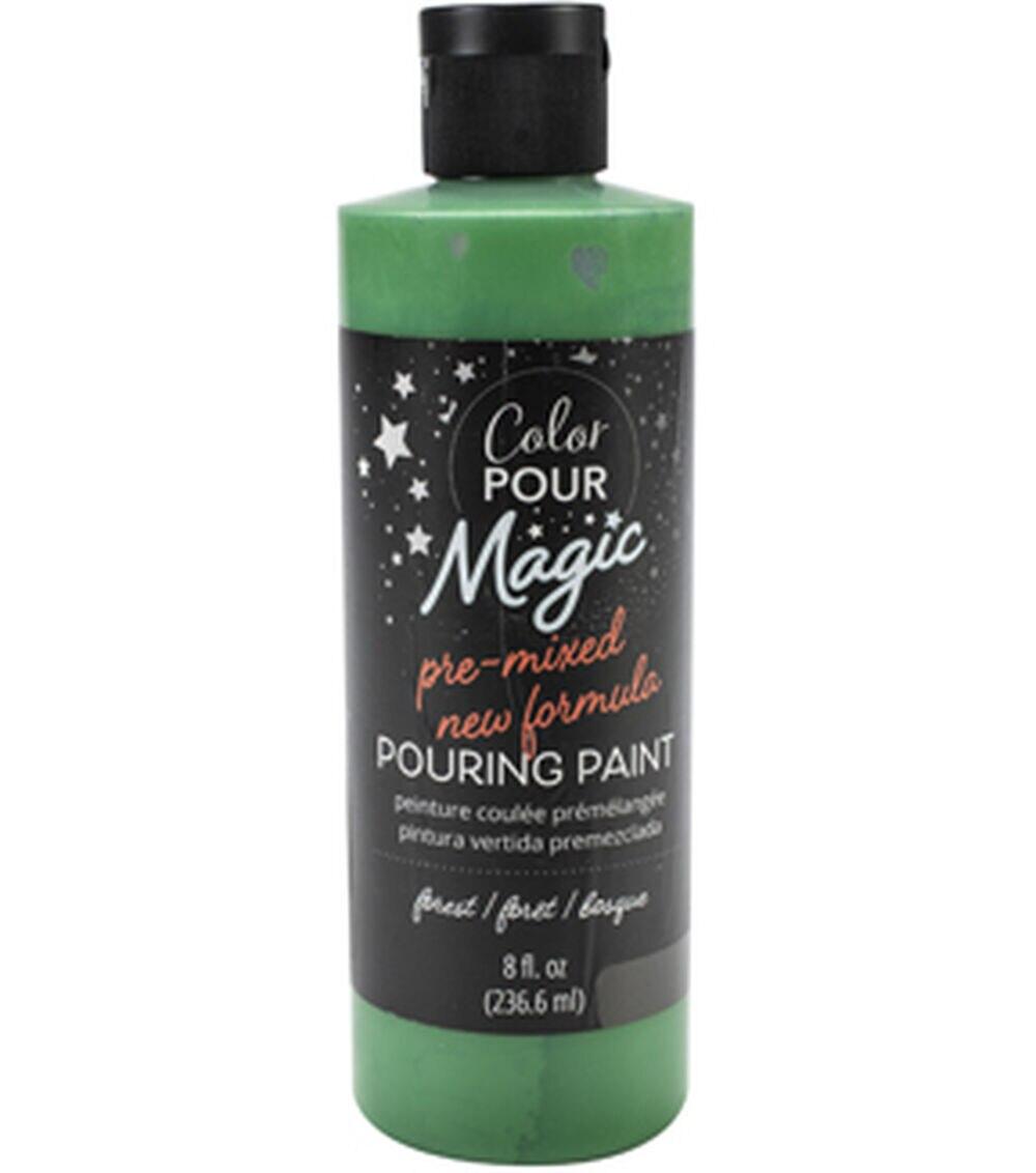 Color Pour Magic Pre Mixed Paint 8oz Forest  |  Craft Painting Craft Painting Craft Painting