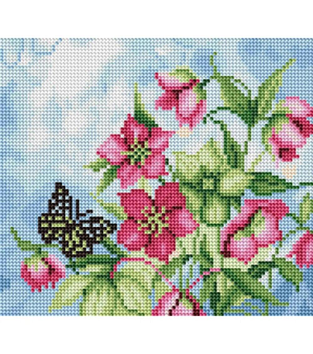 Diamond Art 10″ x 9″ Lenten Rose Painting kit  |  Hobbies Crafts & Hobbies Hobbies