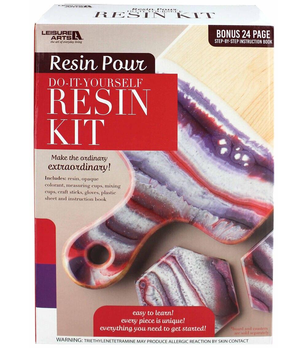 Red Resin Pour Kit  |  Hobbies Crafts & Hobbies Hobbies