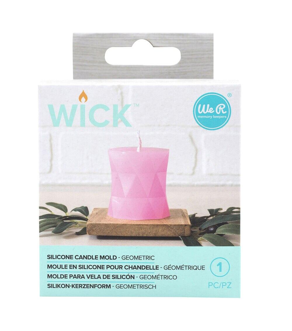 Wick Geometric Silicone Candle Mold  |  Hobbies Crafts & Hobbies Hobbies