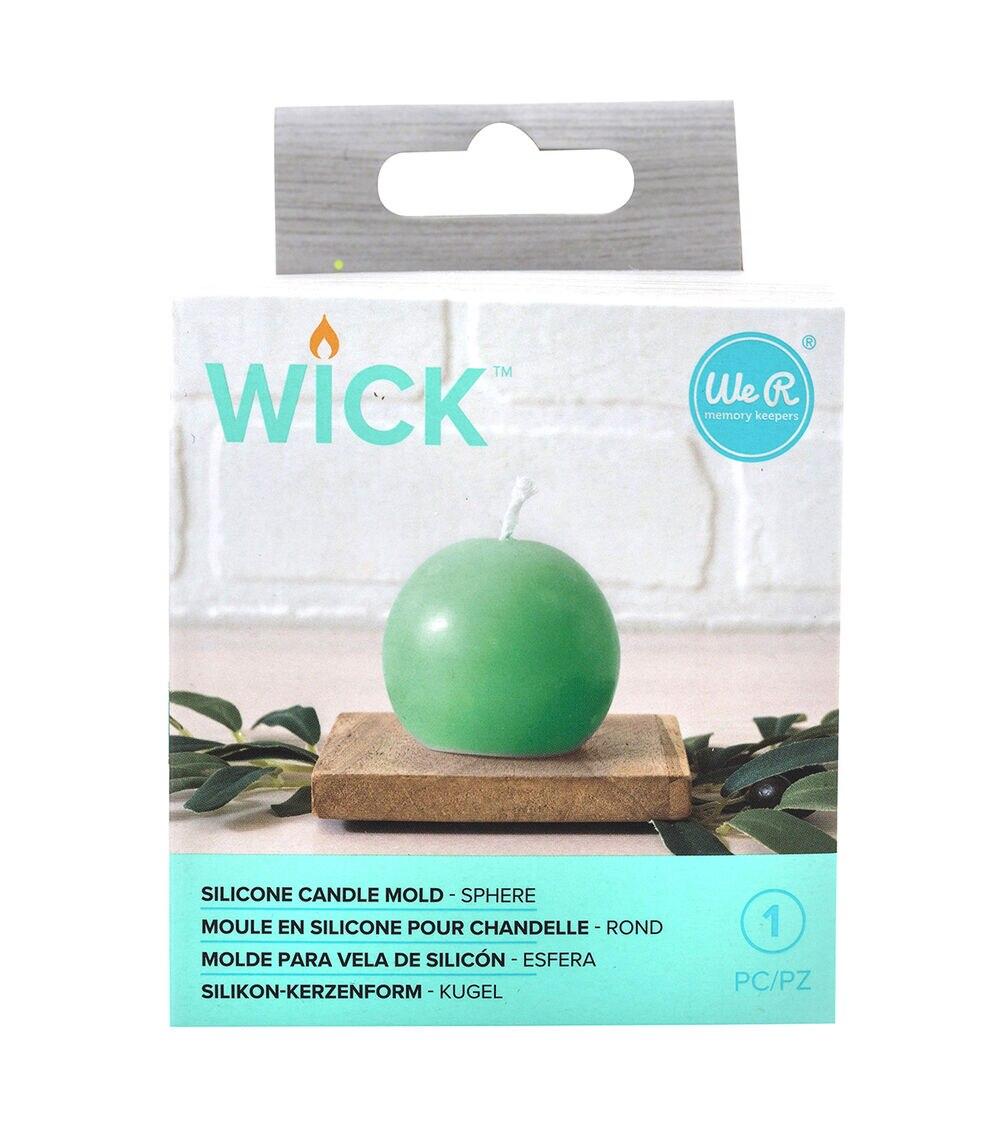 Wick Sphere Silicone Candle Mold  |  Hobbies Crafts & Hobbies Hobbies