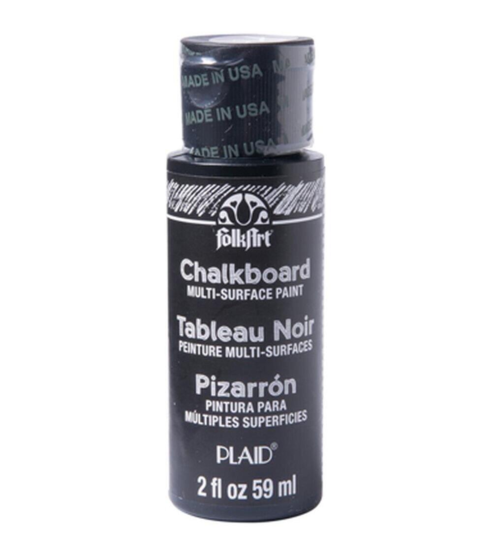 Chalkboard Multi Surface 2 fl. oz Paint Black  |  Craft Painting Craft Painting Craft Painting