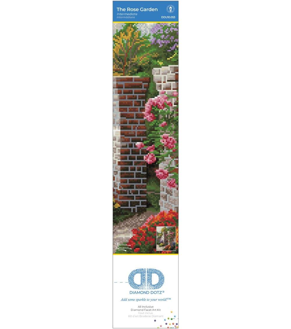 Diamond Dotz 19.5″ The Rose Garden Facet Art Kit  |  Hobbies Crafts & Hobbies Hobbies