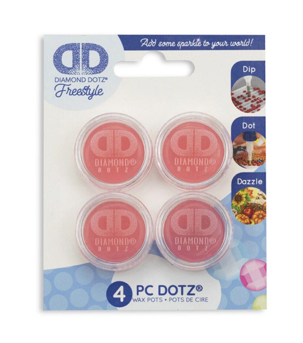 Diamond Dotz 2″ Wax Pots 4pk  |  Hobbies Crafts & Hobbies Hobbies