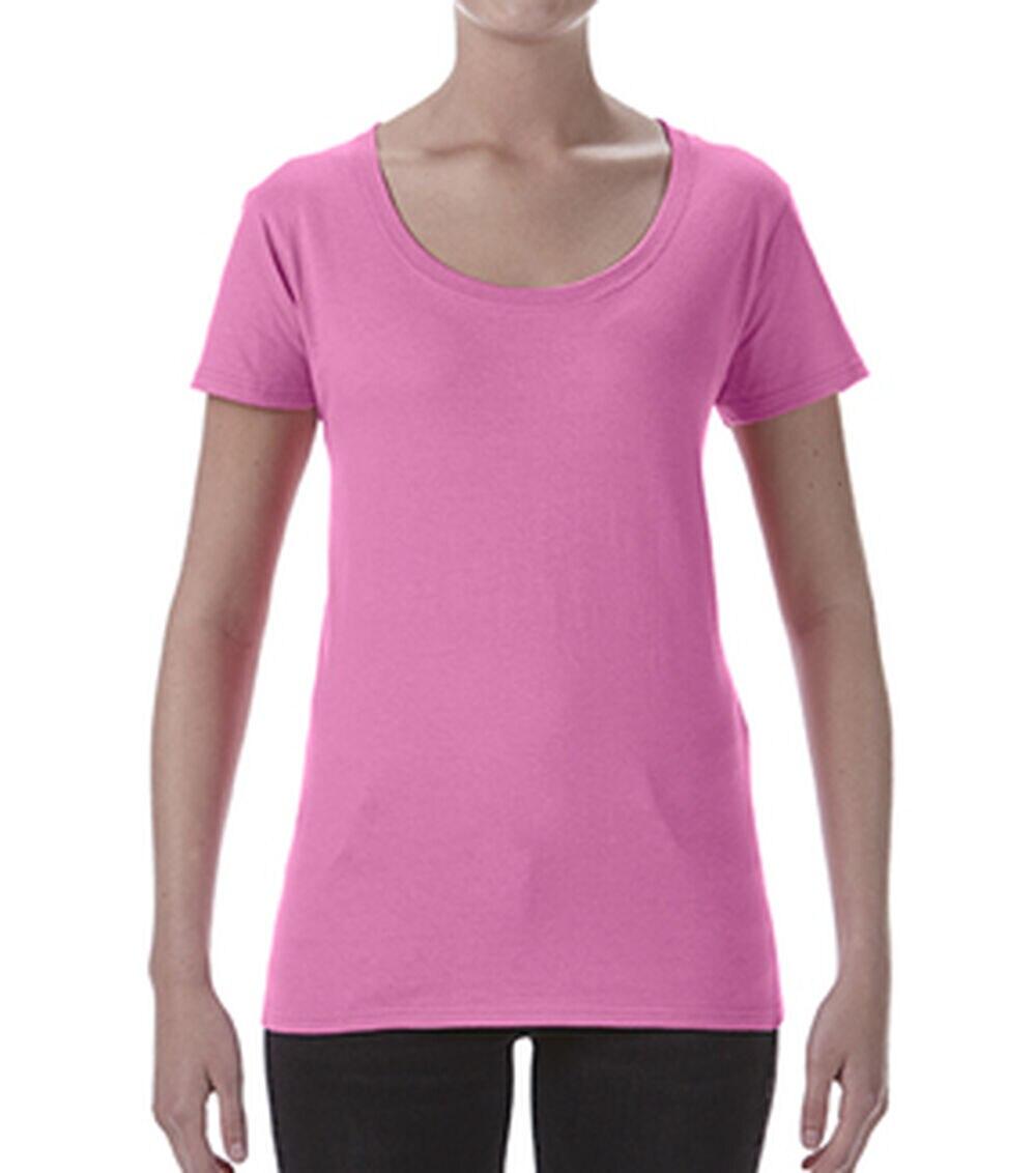 Ladies Scoop Neck T-Shirt  |  T-Shirts & Fabric Crafting Crafts & Hobbies Azalea/Heather Purple