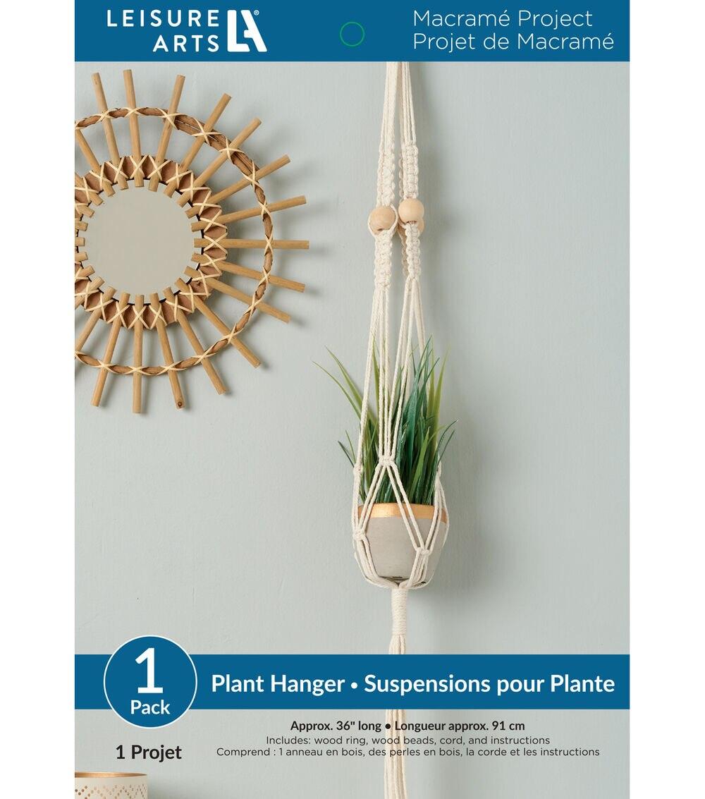 36″ Macrame Plant Hanger Kit  |  Hobbies Crafts & Hobbies Hobbies