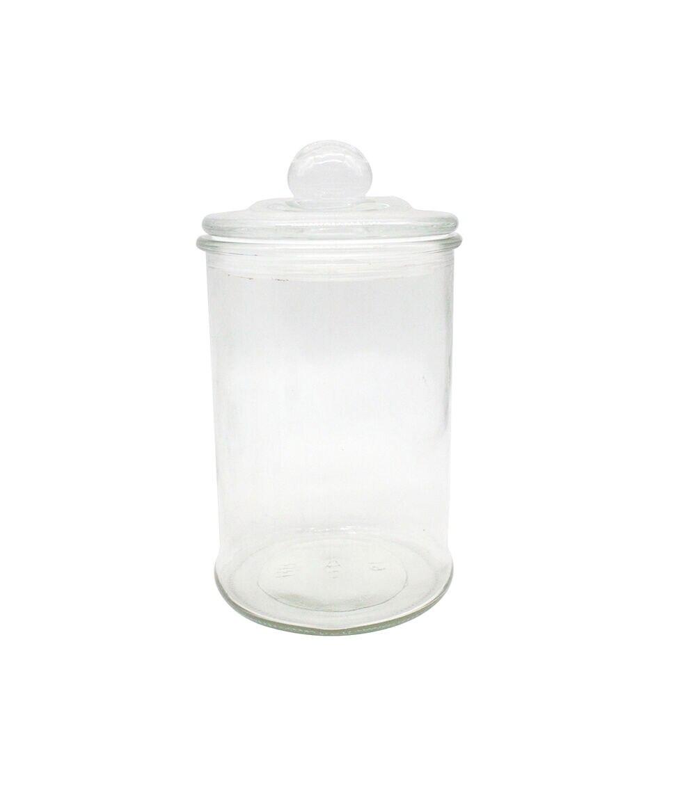 9″ Glass Cannister With Lid  |  Glass & Craft Blanks Crafts & Hobbies Glass & Craft Blanks