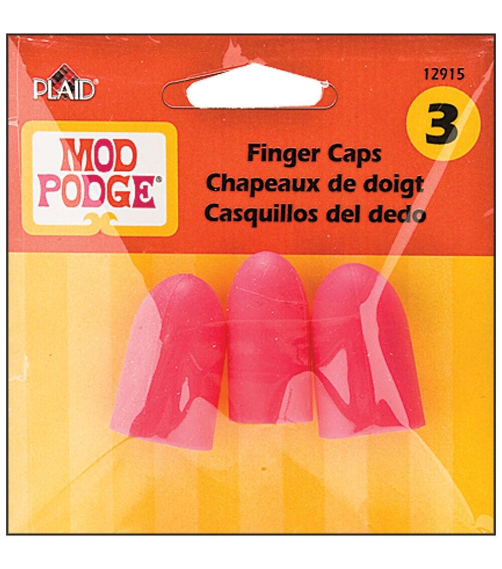 Finger Caps 3 Pkg 2 Large & 1 Medium  |  Basic Craft Supplies Basic Craft Supplies Basic Craft Supplies